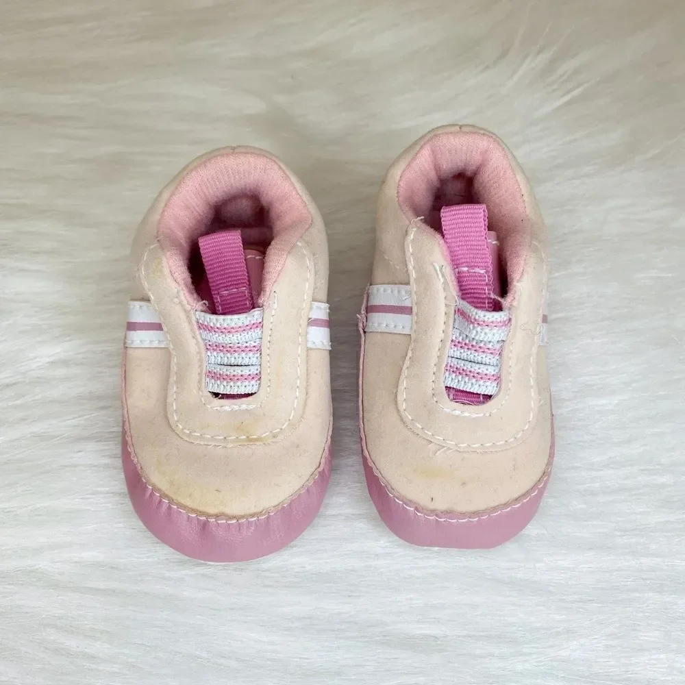 Trimfoot and Bon Bebe Size 2 Baby Girl Shoes BUNDLE